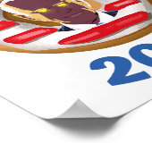 Dark brandon t shirt joe Biden 2024 meme Poster (Hoek)