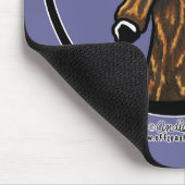 Dark Brindle Greyhound IAAM Muismat (Hoek)