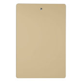 Dark Brown Micro Floral Sand Mini Klembord (Achterkant)