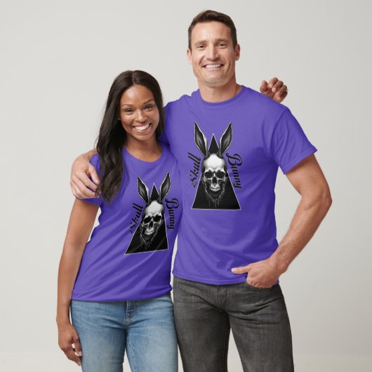 Dark Bunny – Gothic Easter Art - camiseta T-shirt (Unisex)