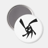 Dark Bunny Magneet (Voorkant / Achterkant)