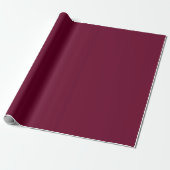 Dark Burgundy Cadeaupapier (Uitgerold)