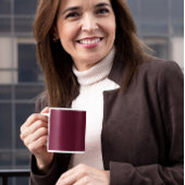 Dark Burgundy Koffiemok