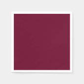 Dark Burgundy Servet (Voorkant)