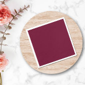 Dark Burgundy Servet