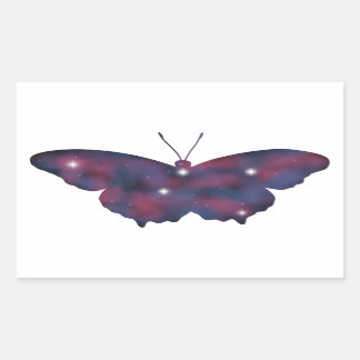 Dark Butterfly Starscape Sticker