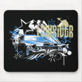 Dark Cadillac Lowrider III Muismat (Voorkant)