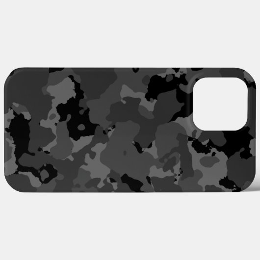 Dark Camo Pattern Case-Mate iPhone Case (Achterkant (horizontaal))