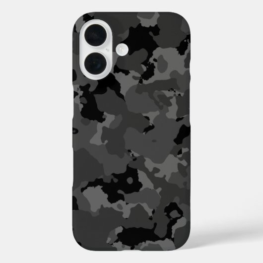 Dark Camo Pattern Case-Mate iPhone Case (Achterkant)