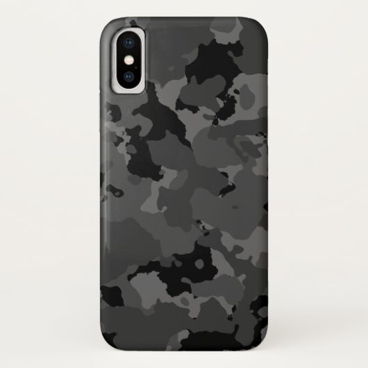 Dark Camo Pattern Case-Mate iPhone Case (Achterkant)