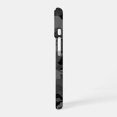 Dark Camo Pattern iPhone 16 Hoesje (Linkerkant)