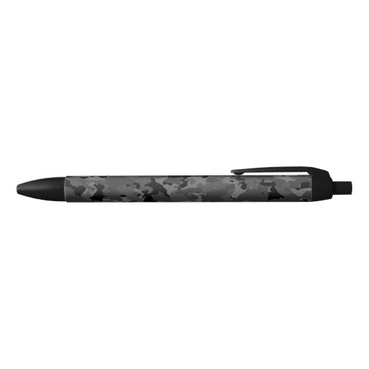 Dark Camo Zwarte Inkt Pen (Bovenkant)
