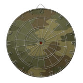 Dark Camouflage Dart Board Dartbord (Voorkant)