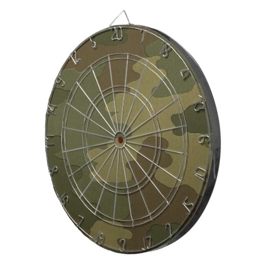 Dark Camouflage Dart Board Dartbord (Voorkant Rechts)