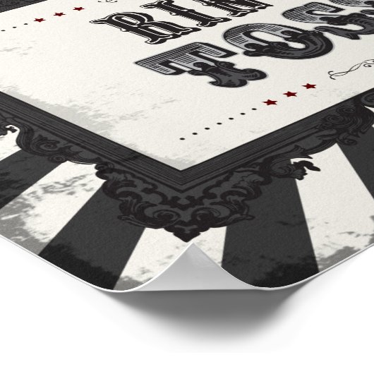 Dark Carnival Psycho Circus Ring Toss Spelbord Poster (Hoek)