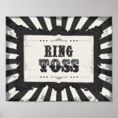 Dark Carnival Psycho Circus Ring Toss Spelbord Poster (Voorkant)
