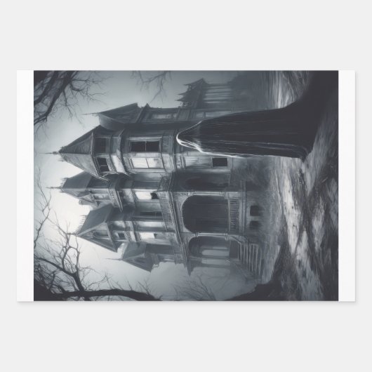 Dark Castle Entiteiten - Decoupage - Inpakpapier Vel (Voorkant 2)