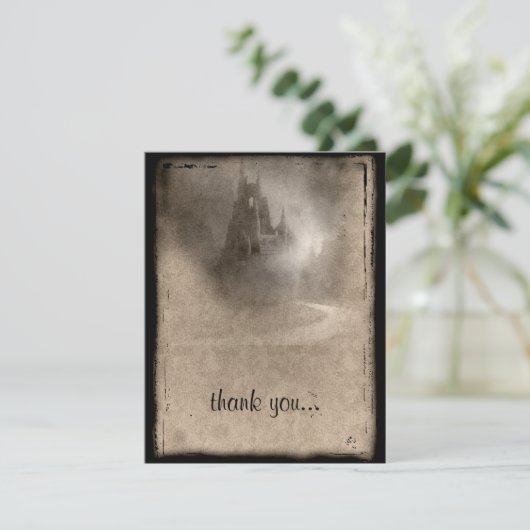 Dark Castle Gothic bedankt (Staand voorkant)