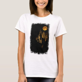 Dark Castle of Eternal Night horrorthema T-shirt