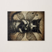 Dark Cat Fairy Legpuzzel (Horizontaal)