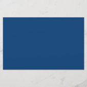 Dark Cerulean Briefpapier (Voorkant)