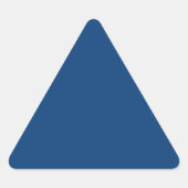 Dark Cerulean Sticker (Voorkant)