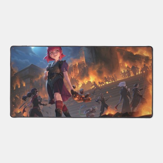 Dark Child Gaming Desk Mat | bureaumat (Voorkant)