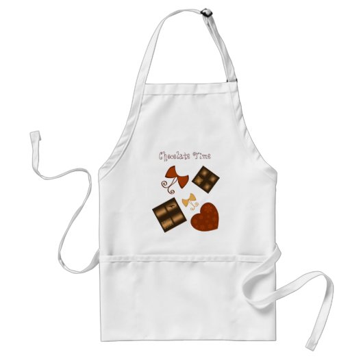 Dark Chocolate Apron Standaard Schort (Voorkant)