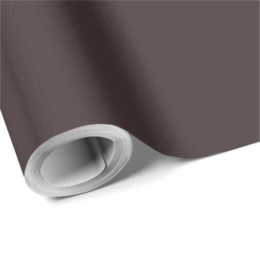 Dark Chocolate Brown Cadeaupapier (Rol Hoek)