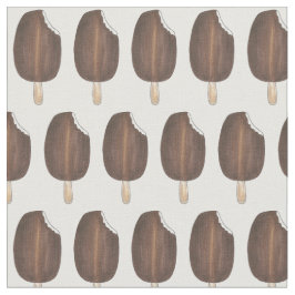 Dark Chocolate Ice Cream Popsicle Junk Food Stof