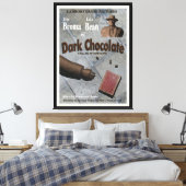 Dark Chocolate Movie Canvas Afdruk (Insitu (Slaapkamer))
