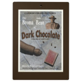 Dark Chocolate Movie Klembord (Achterkant)