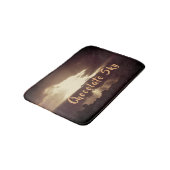 Dark Chocolate Plymouth Sky Sunset Bath Mat (Gekanteld)