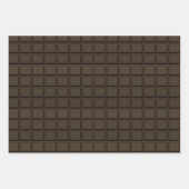 Dark Chocolate Snoep Bar Inpakpapier Vel (Voorkant 2)