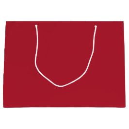 Dark Christmas Red Elegant Large Gift Bag Groot Cadeauzakje
