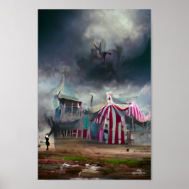 DARK CIRCUS fantasieillustratie poster
