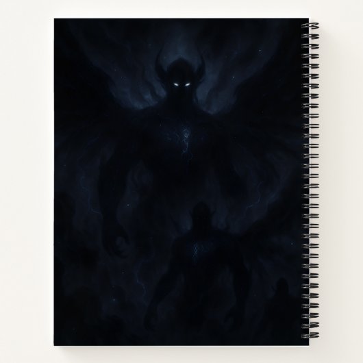 Dark Cosmic Spirit Journal Notitieboek (Achterkant)