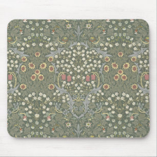 Dark Cottagecore William Morris Blackthorn #3 Muismat
