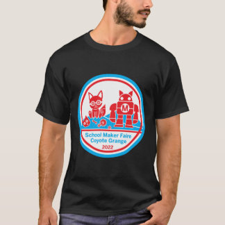 Dark Coyote Grange School Maker Faire t-shirt