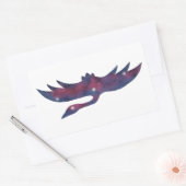 Dark Crane Starscape Sticker (Envelop)