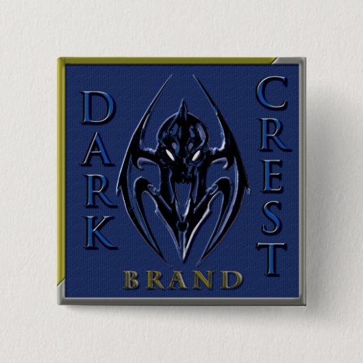 DARK CREST BRAND BUTTON (Voorkant)