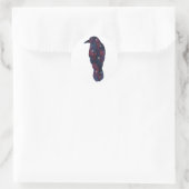 Dark Crow Starscape-Sticker Ronde Sticker (Tas)