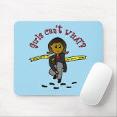 Dark CSI Girl Muismat (Met muis)