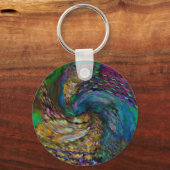 Dark Curly Colors Sleutelhanger (Voorkant)