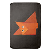 Dark Cute Origami Fox Badmat (Voorkant Verticaal)