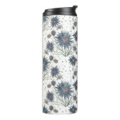 Dark Daisies Thermosbeker (Gedraaid links)
