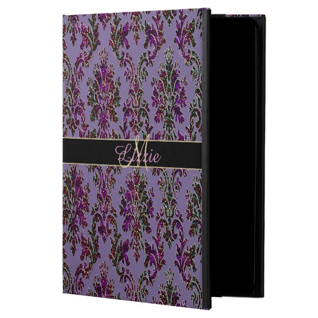 Dark Damask Multicolored iPad Air 2 Hoesje (Voorkant)