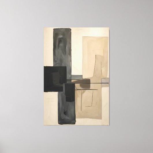 Dark Dialogue Canvas Afdruk (Voorkant)