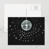 Dark Disco Ball Briefkaart (Voorkant / Achterkant)
