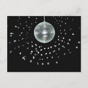 Dark Disco Ball Briefkaart